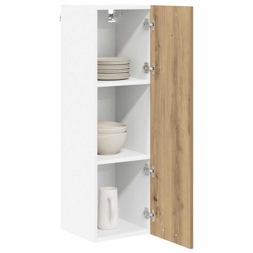 Hanging Cabinet with Shelf Riga Artisan Oak 30 x 31 x 100 cm